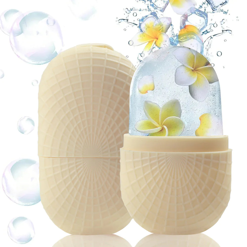 Facial Ice Therapy Silicone Tray