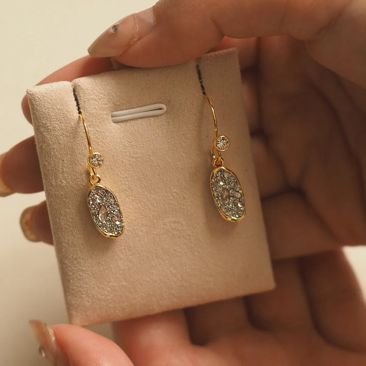 Artisan Crystal Tassel Ear Hooks™