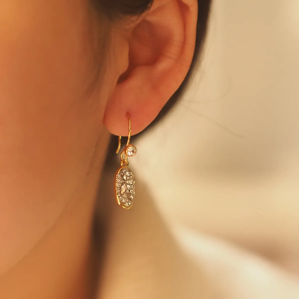 Artisan Crystal Tassel Ear Hooks™