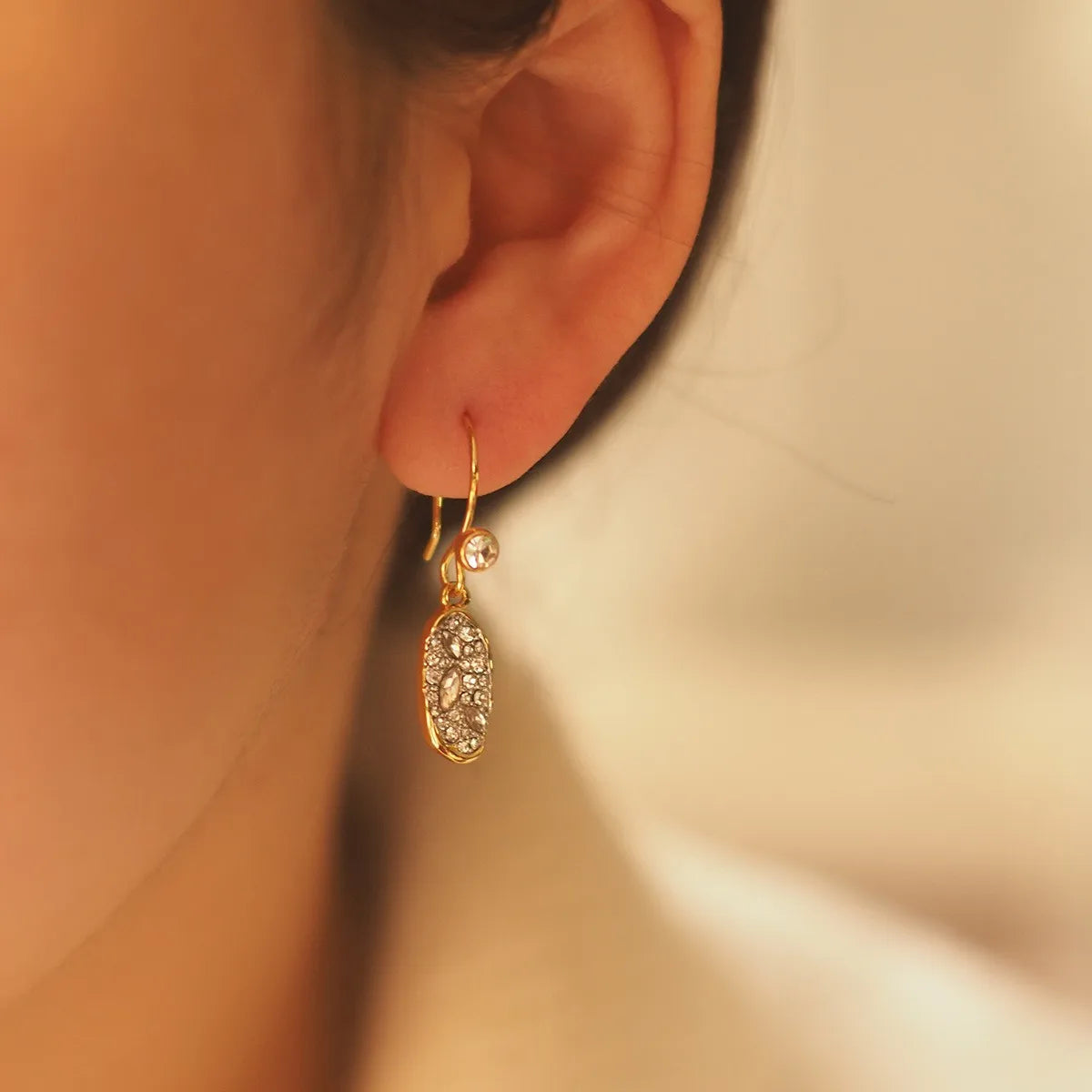 Artisan Crystal Tassel Ear Hooks™