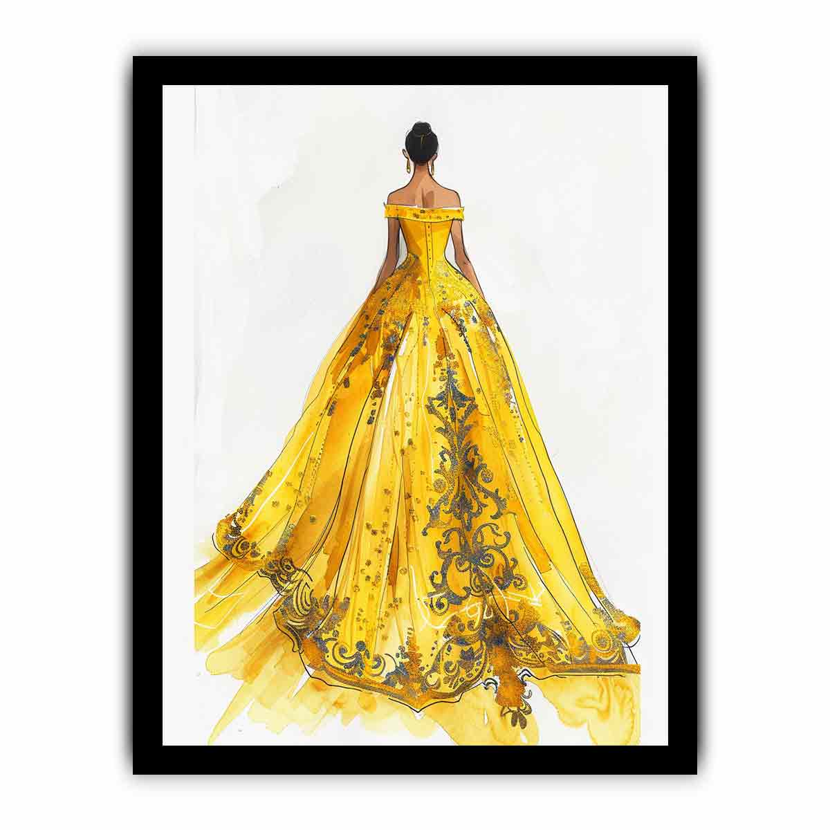 Fashion Walk Canvas Art Print