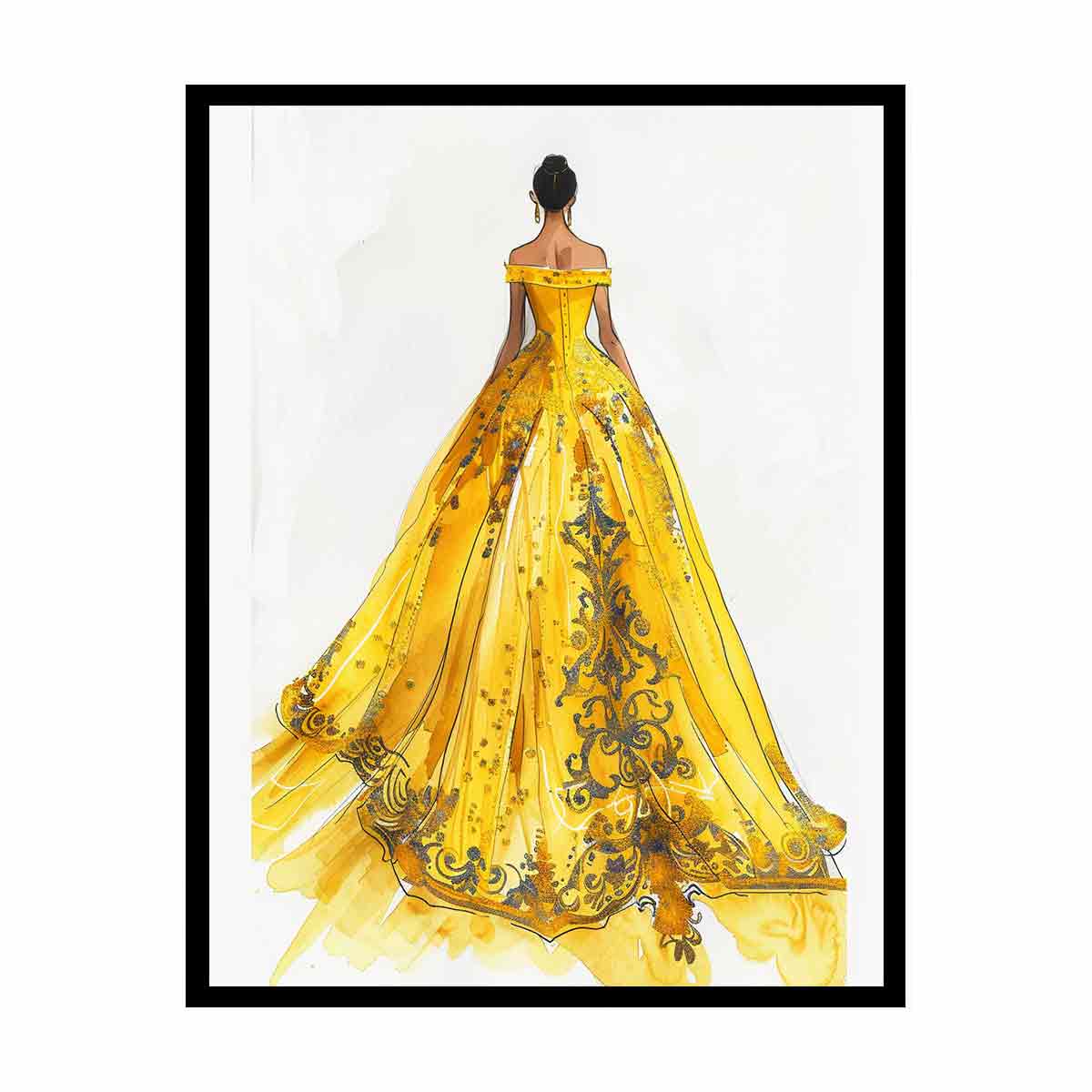 Fashion Walk Canvas Art Print
