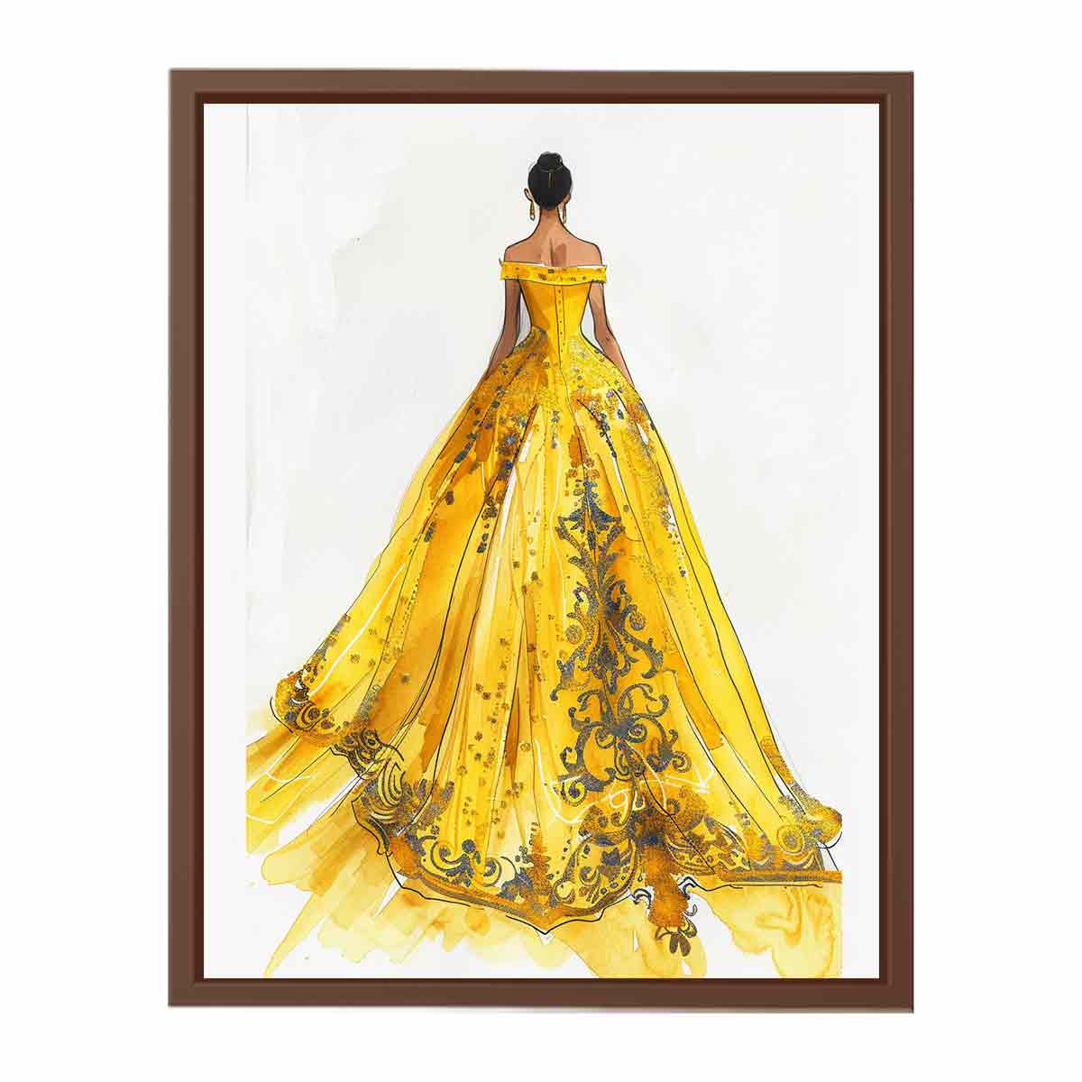 Fashion Walk Canvas Art Print