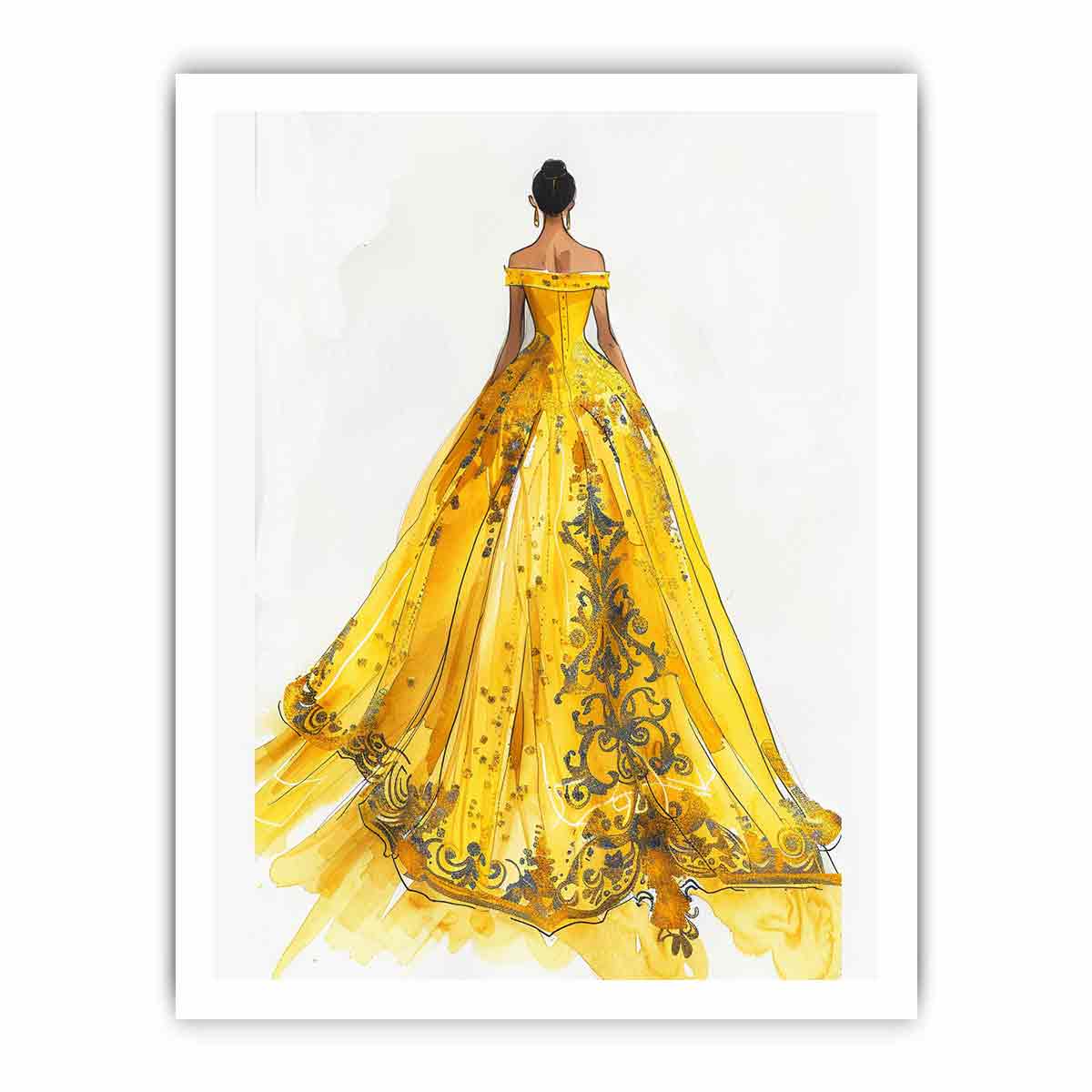 Fashion Walk Canvas Art Print