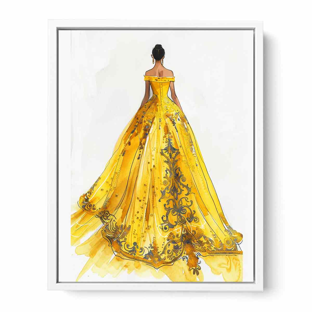 Fashion Walk Canvas Art Print