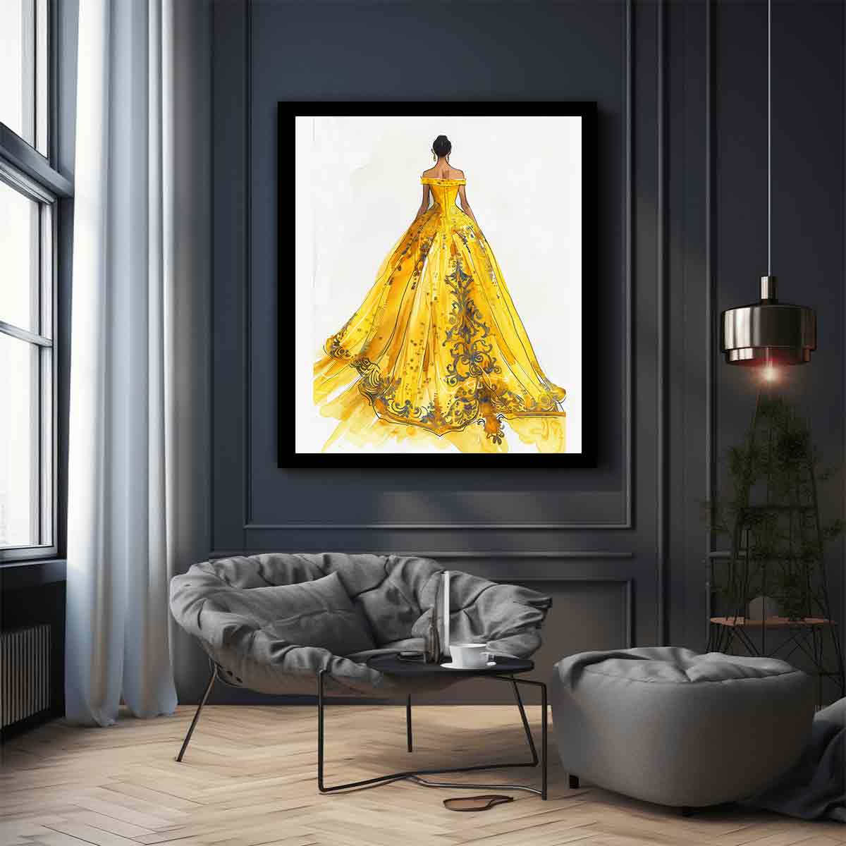 Fashion Walk Canvas Art Print